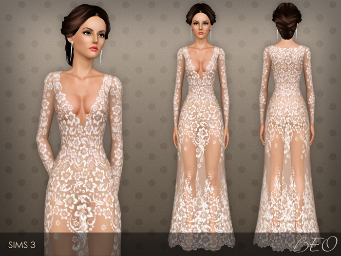Dress 026 for The Sims 3 by BEO